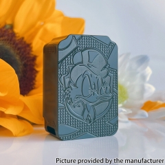 Mnch King Duck Style Boro Tank for SXK BB Billet AIO Box Mod Kit - Black