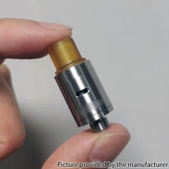 YFTK Hellfire Viper V2 Style 14mm RDA Rebuildable Dripping Atomizer with BF Pin - Silver