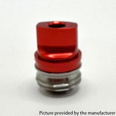 Hybrid Ultra Whistle Style 510 Drip Tip for SXK BB Billet Boro AIO Mod - Red