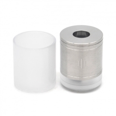Replacement Titanium Alloy + PC Tank for Vruns Style Tank 4.5ml - Silver