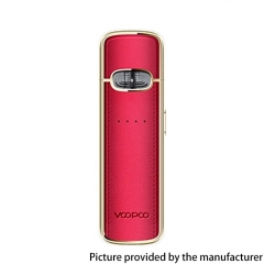 (Ships from Bonded Warehouse)Authentic VOOPOO Vmate E Pod 1200mAh Vape Kit 3ml - Red Inlaid Gold