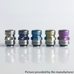 Mission Tips V2 Mini Nuke Style Titanium Drip Tip for Billet Boro AIO Box Mod - Gold