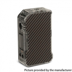 (Ships from Bonded Warehouse)Authentic Dovpo MVP 220W 18650 Box Mod - Carbon Fiber-Transparent