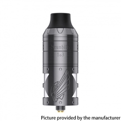 (Ships from Bonded Warehouse)Authentic Vapefly Brunhilde 103 25.2mm RTA 7ml - Gunmetal