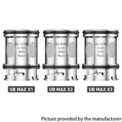 (Ships from Bonded Warehouse)Authentic Lost Vape UB Max Coil for Centaurus Q200 X3 0.3ohm 3pcs