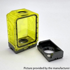 XO Style Boro Tank for SXK BB Billet AIO Box Mod Kit - Transparent Lemon