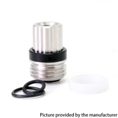 SXK Notch Style Drip Tip for BB Billet Boro AIO Box Mod - Silver