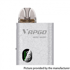 (Ships from Bonded Warehouse)Authentic VAPGO Xero Nano 800mAh Kit 2ml - Icy Silver