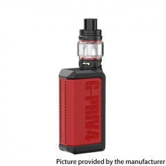 (Ships from Bonded Warehouse)Authentic SMOK G-PRIV 4 230W Mod Kit 6.5ml - Red