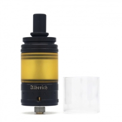 (Ships from Bonded Warehouse)Authentic Vapefly Alberich 22mm MTL RTA 3ml/4ml - Black
