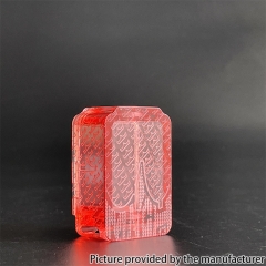 Monarchy Crown Style Replacement Tank for Billet Boro Tank - Transparent Red
