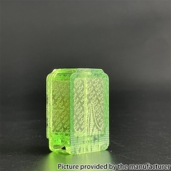 Monarchy Crown Style Replacement Tank for Billet Boro Tank - Transparent Green