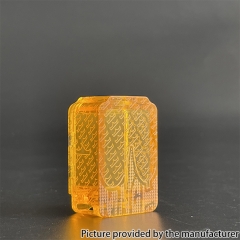 Monarchy Crown Style Replacement Tank for Billet Boro Tank - Transparent Orange