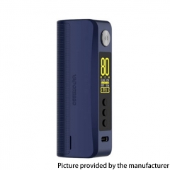 (Ships from Bonded Warehouse)Authentic Vaporesso GEN 80S 80W 18650 Box Mod - Midnight Blue