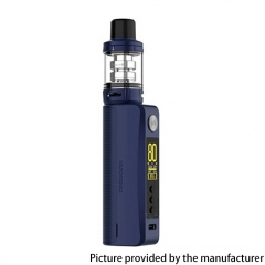 (Ships from Bonded Warehouse)Authentic Vaporesso GEN 80S 80W 18650 Mod Kit 5ml - Midnight Blue