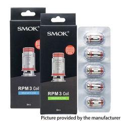 (Ships from Bonded Warehouse)Authentic SMOK RPM 3 Coil Meshed 0.15ohm 5pcs for RPM 5 (Pro) Nord 5