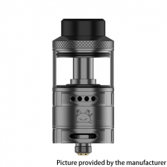 (Ships from Bonded Warehouse)Authentic Hellvape Fat Rabbit Solo RTA 25mm DL / RDL 4.5ml - Gunmetal