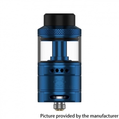 (Ships from Bonded Warehouse)Authentic Hellvape Fat Rabbit Solo RTA 25mm DL / RDL 4.5ml - Blue