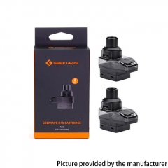 (Ships from Bonded Warehouse)Authentic GeekVape H45 Aegis Hero 2 Replacement Pod Cartridge RTE Pod 4ml 2PCS - Black