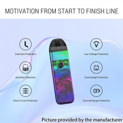 (Ships from Bonded Warehouse)Authentic SMOKTech SMOK Pozz Pro 1100mAh 25W Pod System Vape Kit - Green Blue Alloy