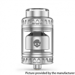 (Ships from Bonded Warehouse)Authentic Dovpo & Vaping Bogan Blotto V1.5 26mm RTA 3.5ml/6.4ml - Silver