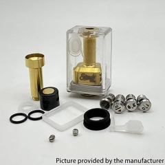 Sturdy One Style RBA Tank Kit for DotMod Dotaio BB Billet Boro Mod - Gold