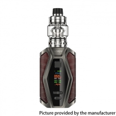 (Ships from Bonded Warehouse)Authentic Uwell Valyrian III 3 200W VW 18650 Box Mod + Atomizer Kit 6ml - Amaretto Brown