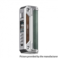 (Ships from Bonded Warehouse)Authentic Lost Vape Thelema Solo 100W 18650/21700 Box Mod - Stainless Steel Mineral Green
