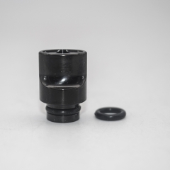 510 Drip Tip Large Bore POM Mouthpiece for RTA RDA Vape Tank - Black