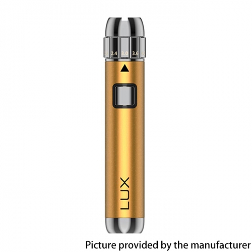 (Ships from Bonded Warehouse)Authentic Yocan LUX Pen 400mAh Battery - Gold