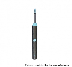 Wireless Visual Ear Pick Camera Ear Wax Removal Tool Picker Cleaning Endoscope Kit Spoon Earpick - Black