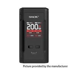 (Ships from Bonded Warehouse)Authentic SMOKTech SMOK R-KISS 2 200W VW 18650 Box Mod - Black