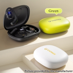 GIONEE OpenAir Earphone Wireless Bluetooth 5.3 Headphones Stereo Bass With Microphone Noise Reduction Mini Headset JL001  - Black