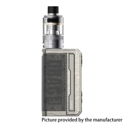 (Ships from Bonded Warehouse)Authentic Voopoo Drag 3 177W 18650 VW Mod w/ TPP-X Pod Tank 5.5ml Kit - Grey
