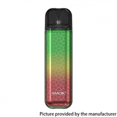 (Ships from Bonded Warehouse)Authentic SMOKTech SMOK Novo 2S 20W 800mAh Pod System Vape Starter Kit - Rasta Green Armor