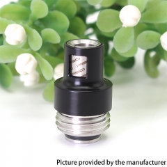 SXK Newd LVL Integrated BB Drip Tip for Billet Boro Tank - SilverBlack