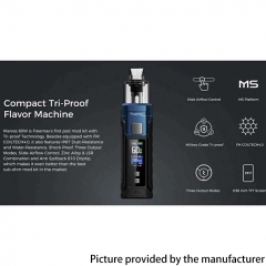 (Ships from Bonded Warehouse)Authentic FreeMax Marvos 60W 2000mAh Box Mod Kit - Blue