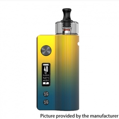 (Ships from Bonded Warehouse)Authentic Vandy Vape Nox 60W 1600mAh Pod System Vape Kit - Dawn Yellow Blue