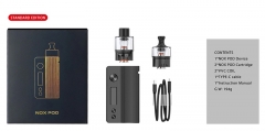 (Ships from Bonded Warehouse)Authentic VandyVape Nox 60W 1600mAh Pod System Kit - Twilight Blue Red