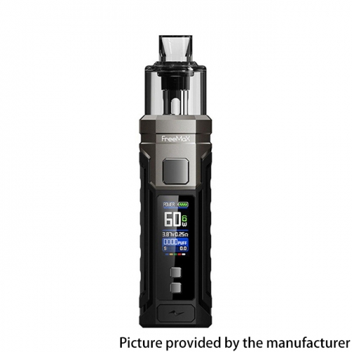 (Ships from Bonded Warehouse)Authentic FreeMax Marvos 60W 2000mAh Box Mod Kit - Gunmetal