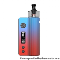 (Ships from Bonded Warehouse)Authentic Vandy Vape Nox 60W 1600mAh Pod System Vape Kit - Twilight Blue Red