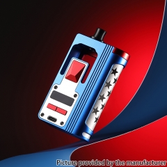 Authentic ThunderHead Creations THC Blaze AIO 18650 Mod Kit - Captain Blue