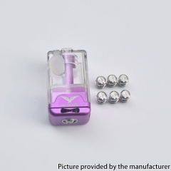 Authentic MK MODS NOVA DotRBA with 7 Air Pins for Dotmod DotAIO V1 V2 Mod - Purple