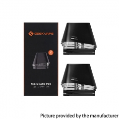 (Ships from Bonded Warehouse)Authentic GeekVape Aegis Nano Pod Cartridge 1.2ohm 2pcs