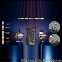 (Ships from Bonded Warehouse)Authentic VandyVape Jackaroo 70W VW Pod Kit 4.5ml - Black Warrior