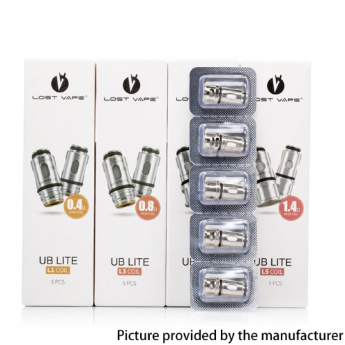 (Ships from Bonded Warehouse)Authentic LostVape UB Lite Coil L1 Coil 0.4ohm 5pcs