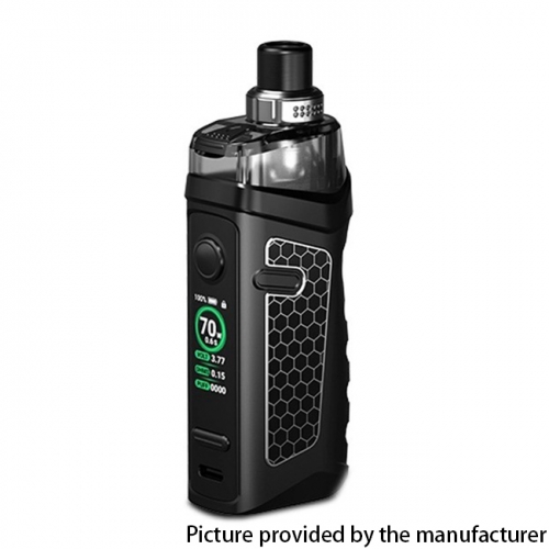 (Ships from Bonded Warehouse)Authentic VandyVape Jackaroo 70W VW Pod Kit 4.5ml - Black Warrior