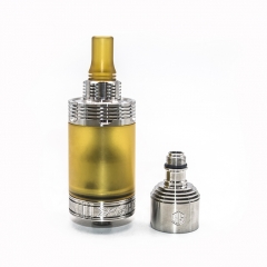 ULTON 415 V2 Four One Five V2 Style 316SS 22mm MTL RTA 4ml Full Kit - Silver