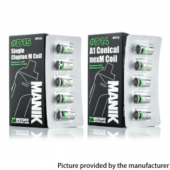 (Ships from Bonded Warehouse)Authentic Wotofo D Coil for Manik SMRT D14 A1 Conical nexMESH Coil 5pcs (Ships from Bonded Warehouse)Authentic Wotofo D Coil for Manik SMRT D14 A1 Conical nexMESH Coil 5pcs