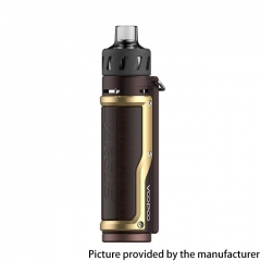 (Ships from Bonded Warehouse)Authentic Voopoo Argus Pro 80W 3000mAh VW Pod System Vape Mod Kit 4.5ml 0.15ohm / 0.3ohm - Dark Coffee Titanium Gold